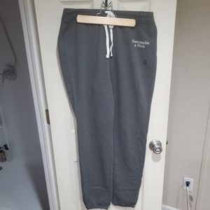 A&F Large Sweat Pants women's
